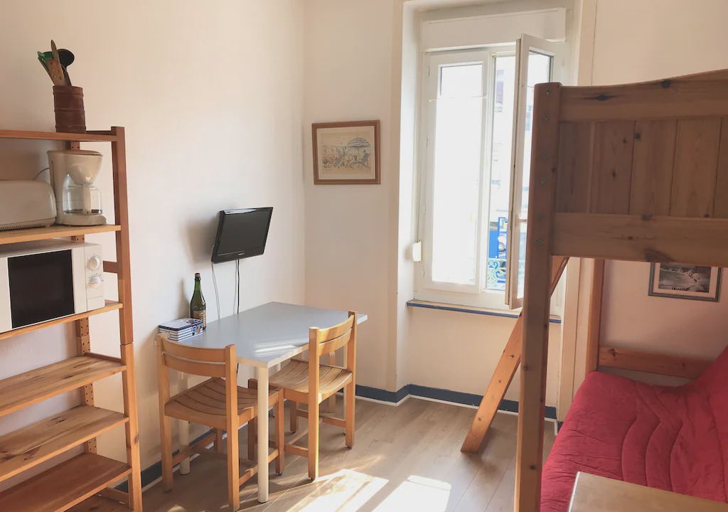 Rocabey - Alsace - Gare Apartment | Nice 20 m² studio for 3 people, near train station and beaches (# 2)