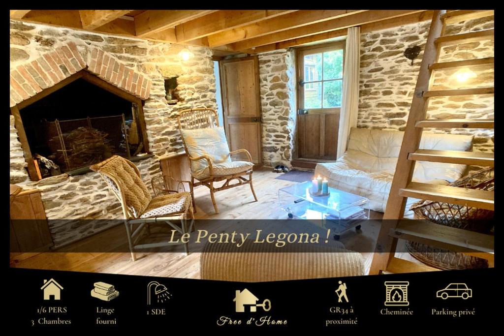 Moelan-sur-Mer House | Penty LEGONA, authentique et chaleureux, 2-6 pers