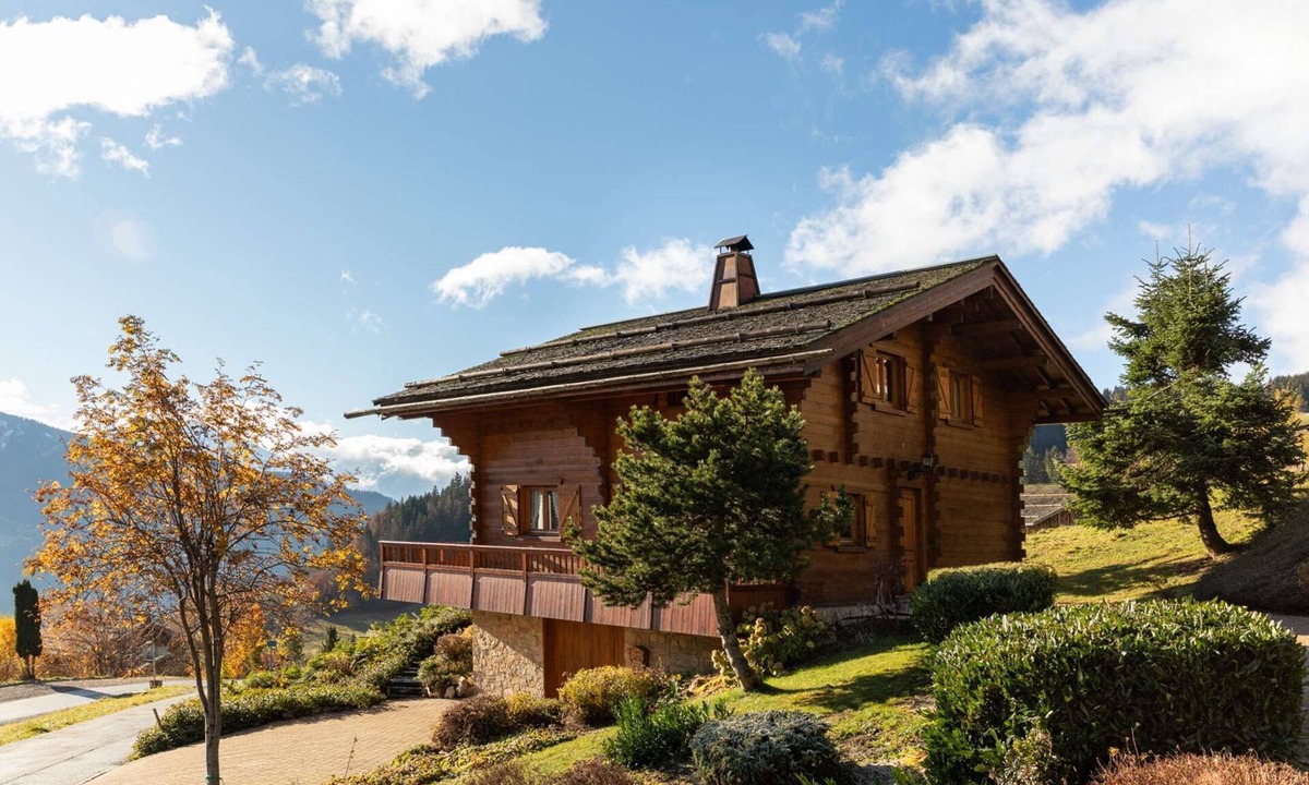 Le Grand-Bornand Ski Chalet | Piachons AR : Superbe Chalet avec Vue Imprenable sur la Montagne