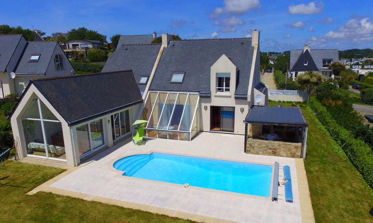 Plougonvelin House | Promo from July 20th to 27th -25% Detached house with pool and sea view