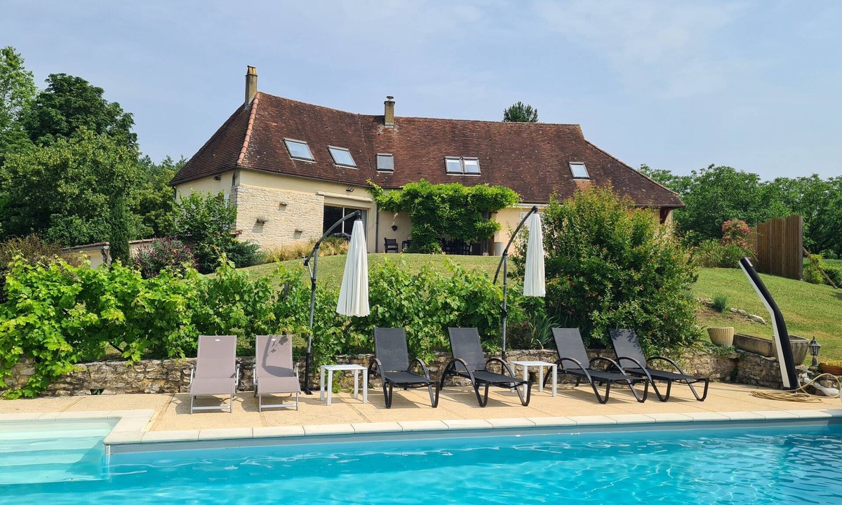 Saint-Martial-de-Nabirat House | Spacious village house, with private pool and large garden