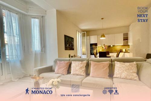 Beausoleil House | Spacious & Stylish 3 bedroom Near Monaco
