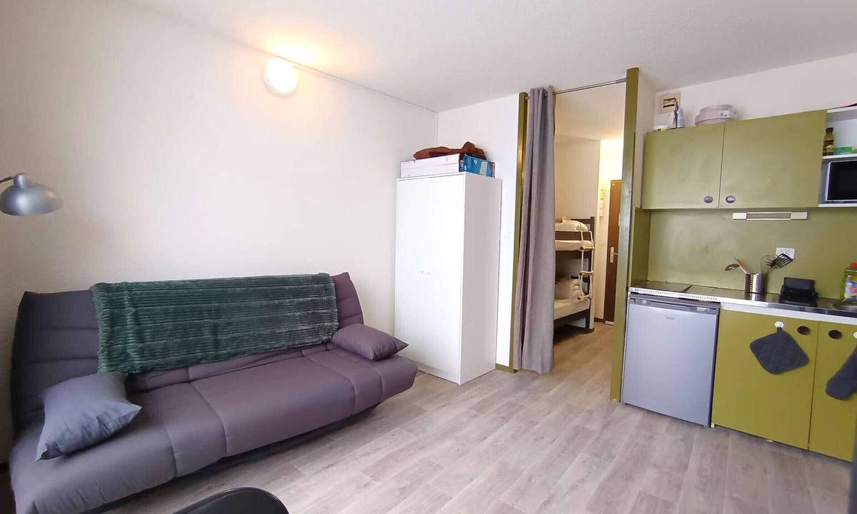 Piau Engaly Apartment | Studio 4 Pers South Aragnouet Balcony Ski