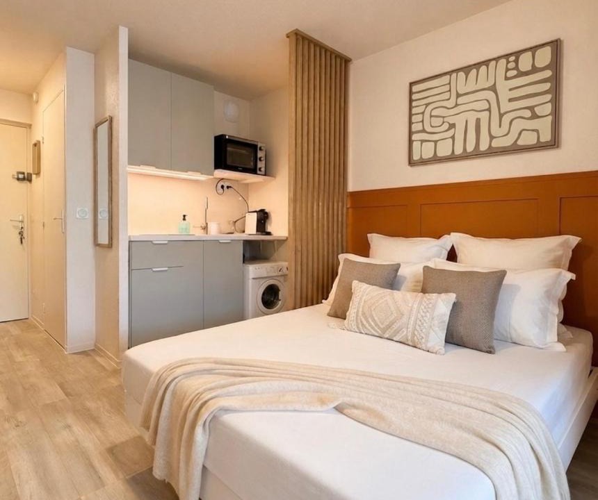 Tamaris Apartment | Studio calme, jardin, à 2 min de la mer, parking