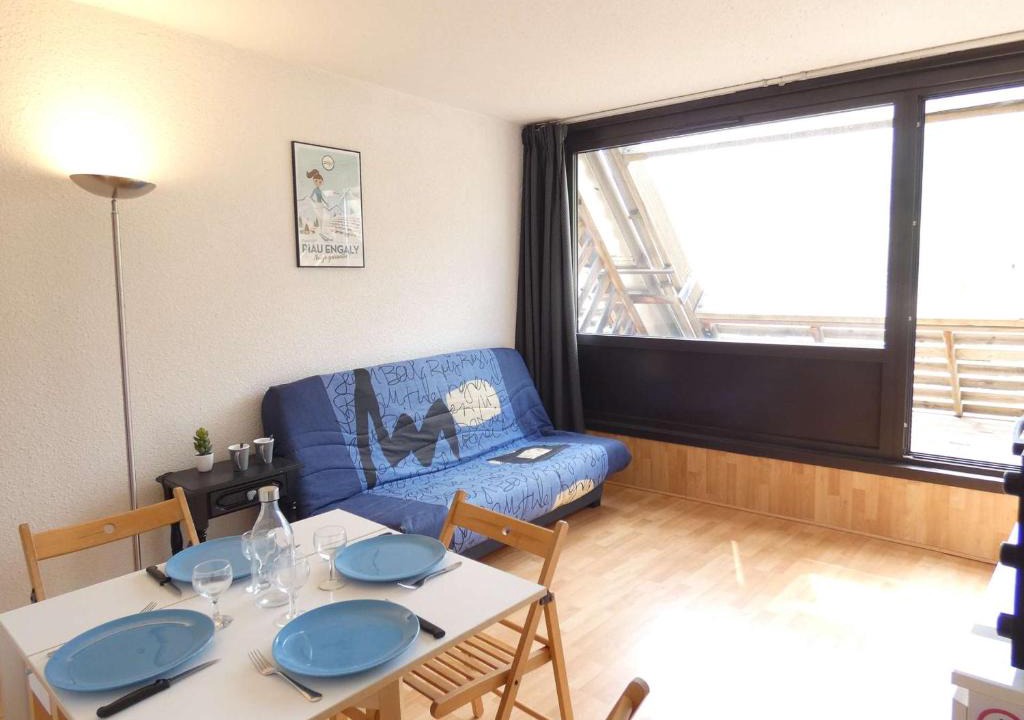 Piau Engaly Apartment | Studio confortable avec vue montagne - 4 pers. - FR-1-457-574