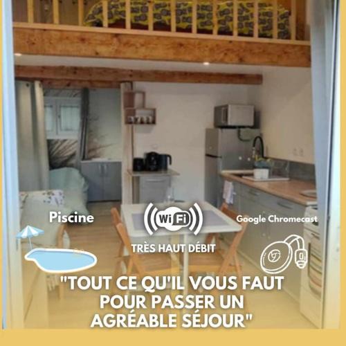 Saint-Andre-de-Sangonis Apartment | Studio indépendant