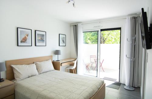 Dompierre-sur-Yon Apartment | Studio indépendant chez l’habitant au calme (n°2)