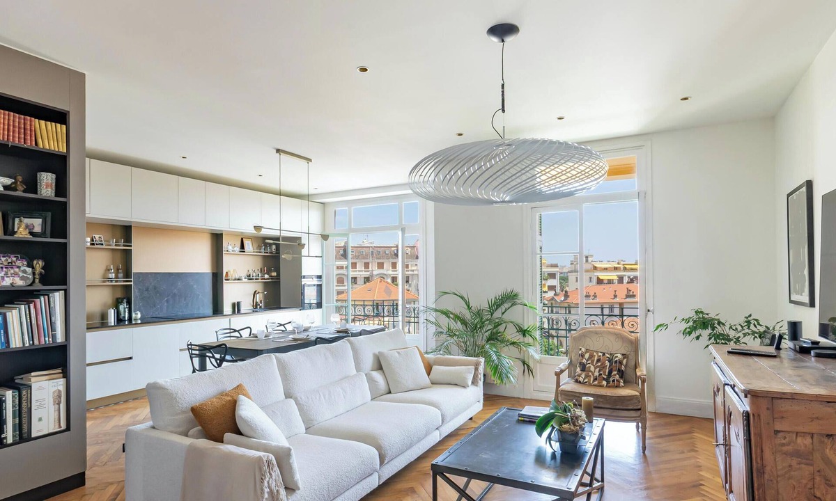Saint Maurice Apartment | Superb, light-filled 3-room apartment, refined, well-cared-for decoration, beautiful, unobstructed view