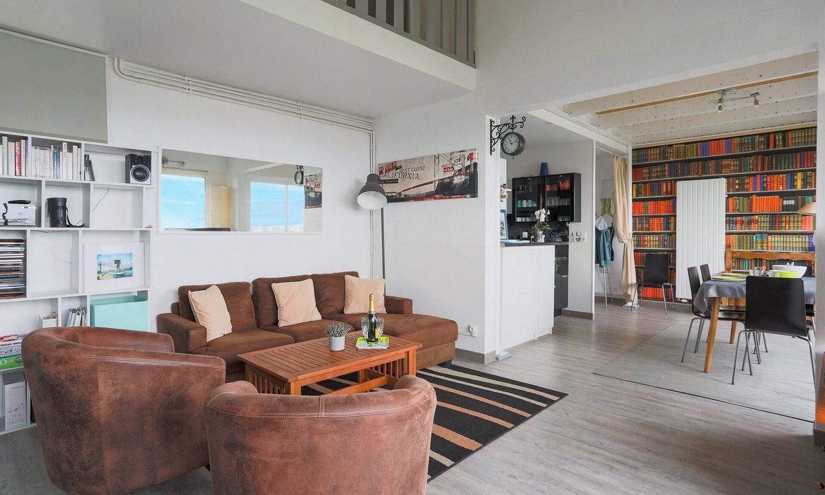 Binic Apartment | Tourellic duplex * vue mer, 2 chambres, 5 pers.