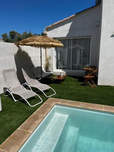 Chateauneuf-les-Martigues House | Une Suite Privée avec sa Piscine privée, Côte Bleue, entre Marseille et Aix