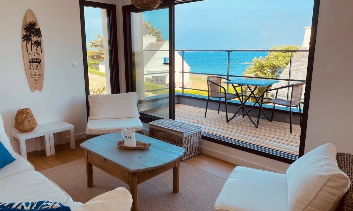 Sibiril House | Villa Nodeven, sea view, 50 metres from the beach