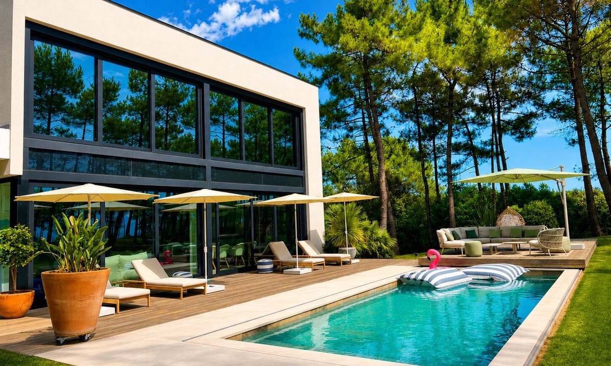 Les Mathes Villa | Villa PalmGreen, Under the pines, Facing the sea