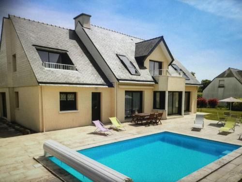 Concarneau Villa | Villa spacieuse à Concarneau avec piscine privée