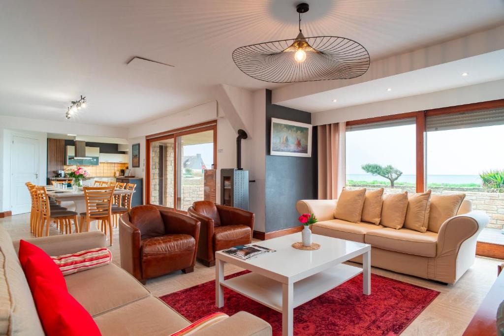 Saint-Jacques House | Villa St Jacques - Vue mer avec grand jardin