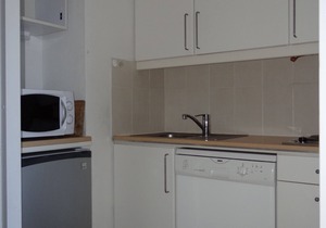 2 adjoining studios at the foot of the track for 4 to 8 people