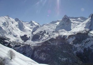 20m from resort center, 2nd floor, view resort, fitness, swimming pool, sauna, tv, ski locker, 26m²