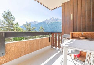 350m from resort center, Ground floor, balcony, tv, 37m², Aussois