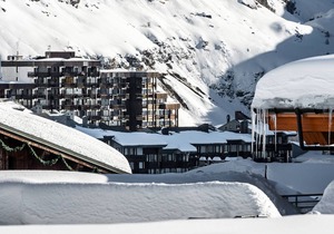 Classic studio for 4 with south balcony in Tignes