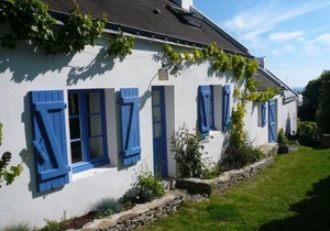Maison traditionnelle près de la plage à Samzun, Locmaria - FR-1-418-97