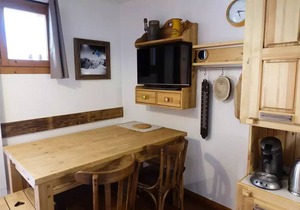 Residence Val Blanc 1 - Apartment T2 cabin near the slopes, for 4 people. Ranked *