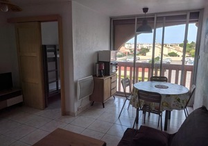 Studio 32m² Canet plage avec parking privé