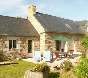Granite Stone Fireplace Plouguerneau 