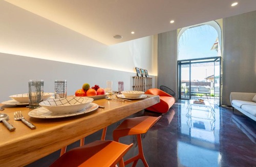 Riou - Petit Juas - Av de Grasse Apartment | 1-Br 75m Duplex with Pool