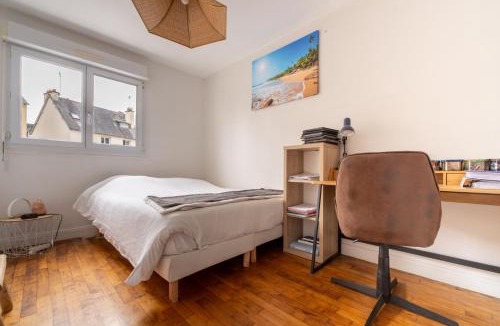 Saint-Helier Apartment | 3 chambres lumineux proche gare et TNB