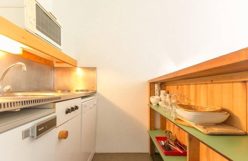 Arc-2000 Apartment | 5th floor, view mountain, balcony, 28m², Les Arcs