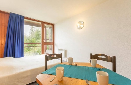 Arc-2000 Apartment | 5th floor, view mountain, balcony, 28m², Les Arcs