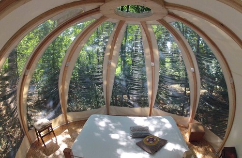 Lempzours Ski Chalet | A Bubble Perched Beneath the Canopy