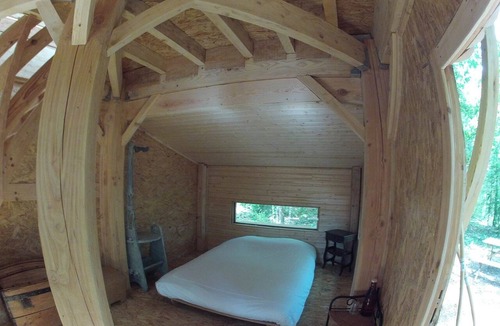 Lempzours Ski Chalet | A Bubble Perched Beneath the Canopy