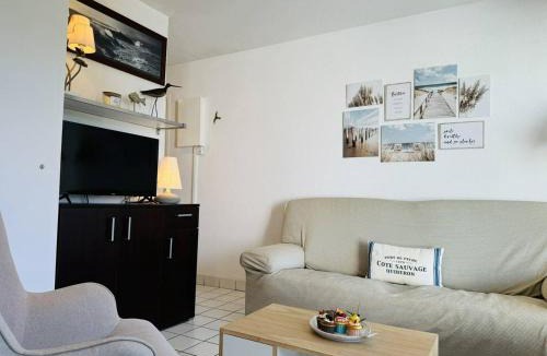 Quiberon Apartment | Agréable 3 pièces, parking, piscine chauffée
