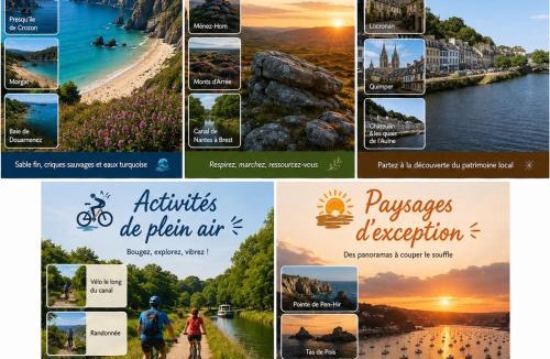 Chateaulin Apartment | Air-conditioned apartment four bedrooms Between Crozon and Quimper