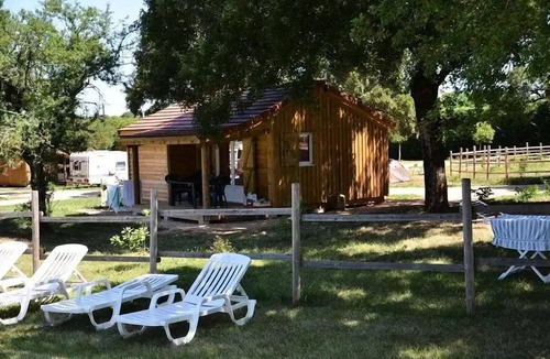 Rocamadour Ski Chalet | Air-conditioned Forest Chalets (30m²) sleeps 4