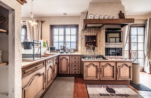 Marignier Apartment | Apartment 'La Ferme De 1876' with Mountain and Garden Views, Wi-Fi