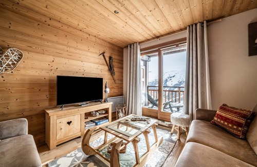 Flaine Apartment | Apartment "Superb Duplex - Résidence Alpine" with Private Terrace, Balcony and Wi-Fi