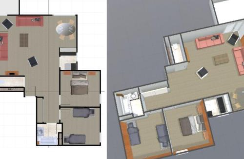 Le Cret Apartment | Appartement intime et confortable avec balcon sud à Val-d'Isère - FR-1-694-115