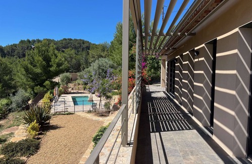 La Cadiere-d'Azur House | Architect's villa with air co and swimming pool, sea view and outbuilding for 10