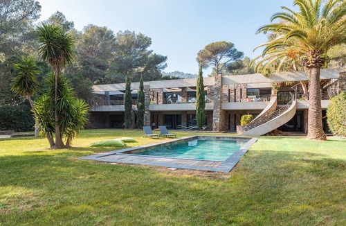 Cap Benat Villa | Architect villa, sea view, air-condition, heated pool, big garden, beach at 220m