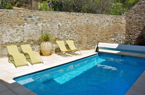 Roquebrun House | Authentic spacious house in charming village with heatable pool and garage