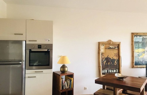 Marine de Saint Ambroggio Apartment | Beachfront Apartment with Terrace & Wi-Fi in Lumio, 4 Guests