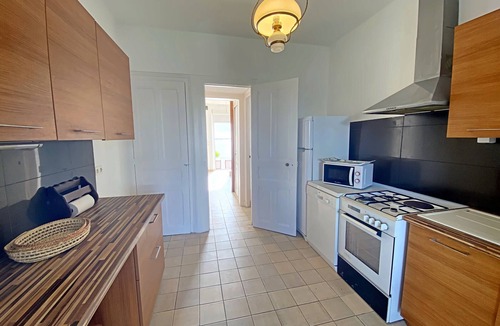 Larmor-Plage House | Beachfront Family Home with Sea View, 9 Guests, Pet-Friendly