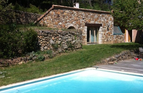 Privas Villa | Beautiful, quiet property with swimming pool, spa and stone outbuilding + air conditioning