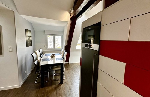 La Bourboule Apartment | Bright La Bourboule Stay for 4