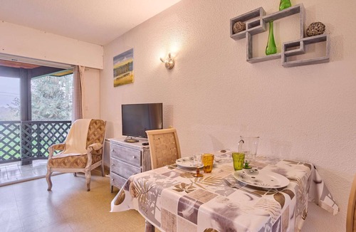 Barbotan-les-Thermes Apartment | Bright studio for 2 with balcony and parking in Barbotan-les-Thermes
