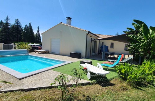 Dignac House | Bungalow with pool