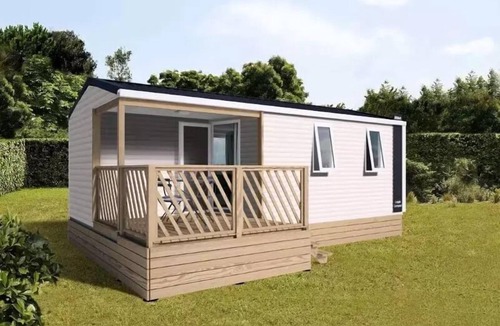 Quartier d'Orbigny House | Camping 2 Beaches & Ocean* - Mobile Home Loggia Compact 3 rooms 4 people