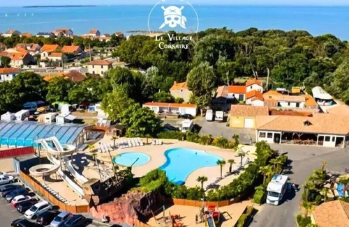 Quartier d'Orbigny House | Camping 2 Beaches & Ocean* - Mobile Home Loggia Compact 3 rooms 4 people