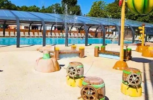 Quartier d'Orbigny House | Camping 2 Beaches & Ocean* - Mobile Home Super Mercure 3 rooms 6 people